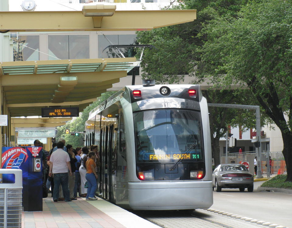 tram in houston