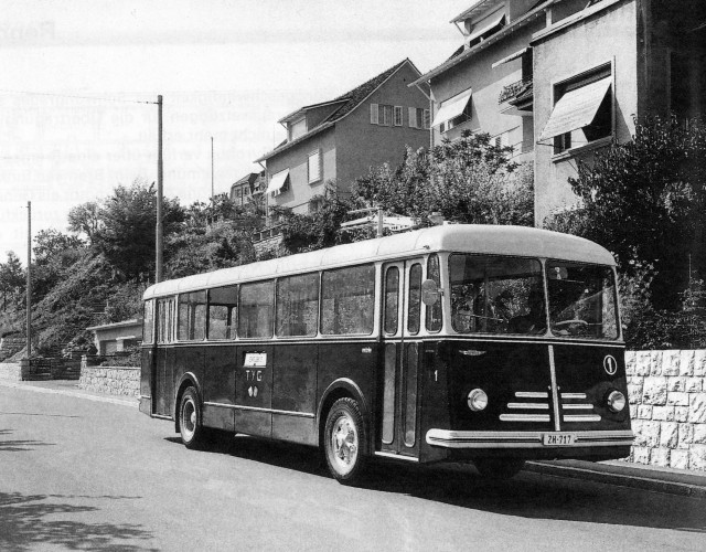 Gyrobus Yverdon under test